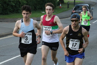 photo of the 1st male Oxfordshire club runner