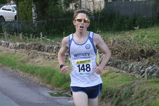 photo of the 1st male Oxfordshire club runner